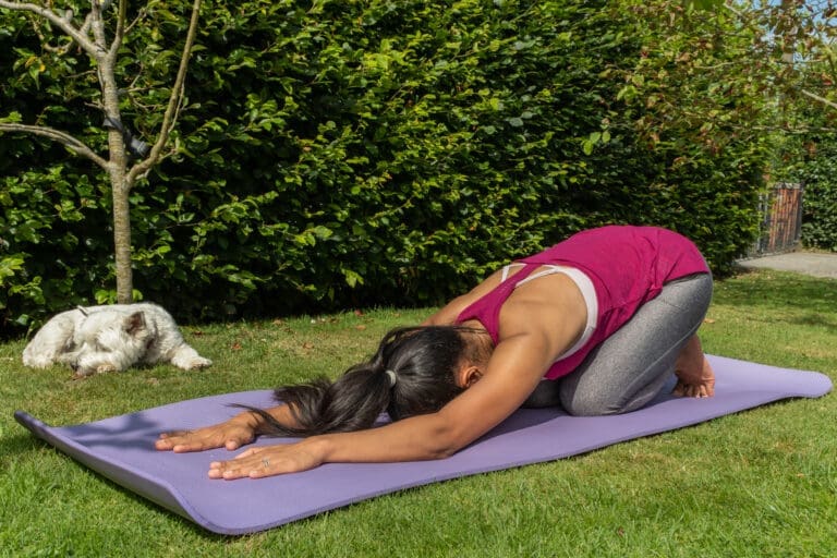 A move you should do Monday – Child’s pose to up dog
